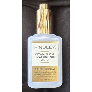 Findley Face Serum with Vitamin C and Hyaluronic Acid‎ Hydrating 2 oz Youthful